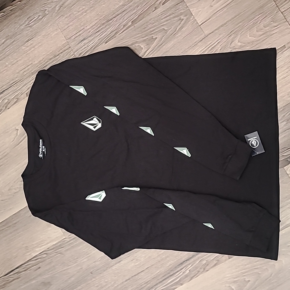 Black long sleeve top